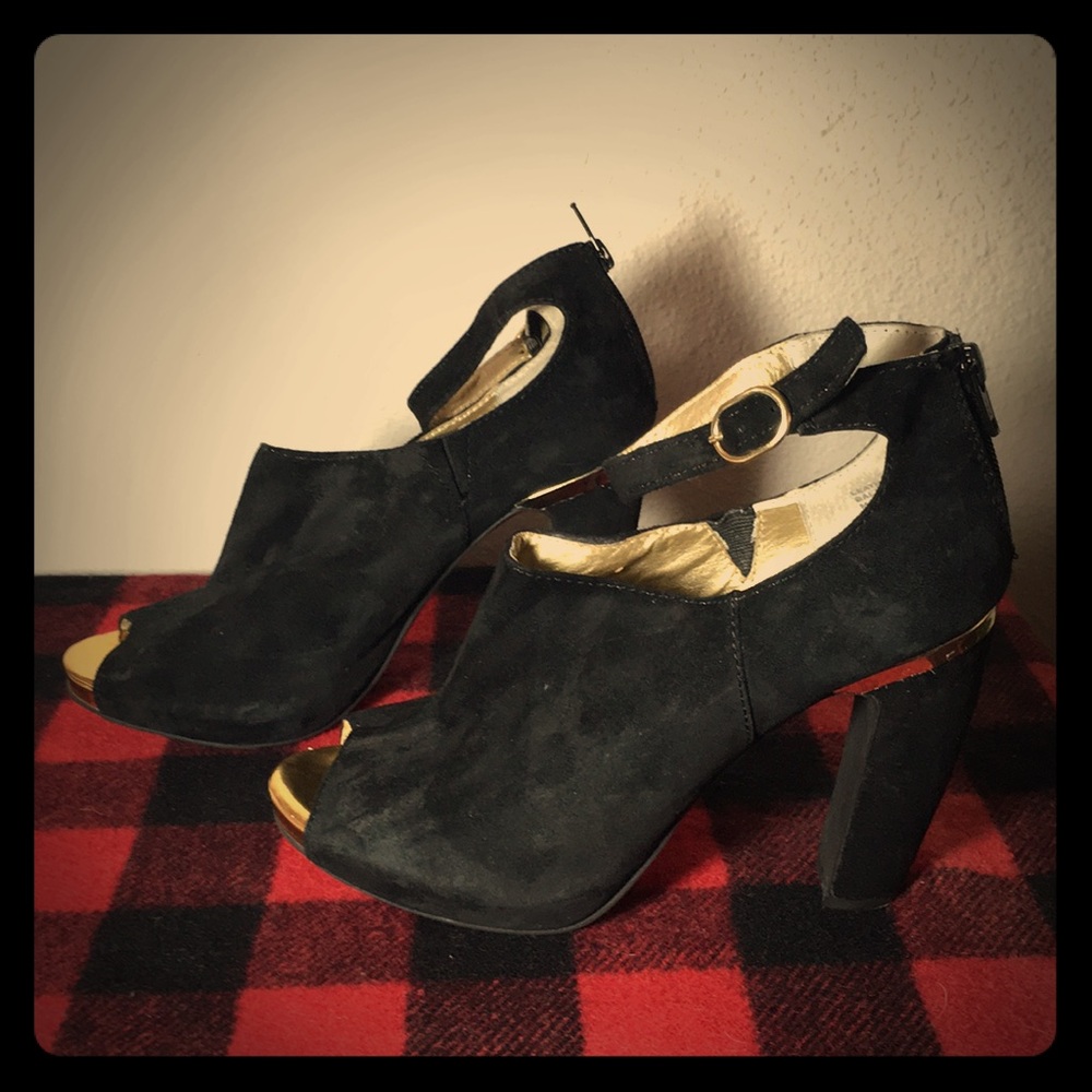 Seychelles Nothin’ But Trouble platform heels 8.5